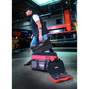 BAGUE TEXTILE 30 LITRES AVEC 100 OUTILS DE MAINTENANCE