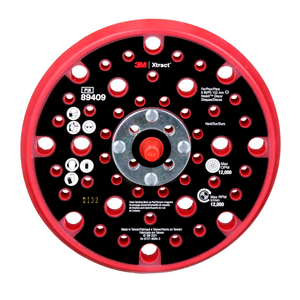 PLATEAU SUPPORT XTRACT 152MM RIGIDE ROUGE
