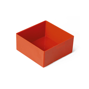 CASSETTE DIVISORIO ALTEZZA FRONTALE 100-125 MM-EH=9X9 - DIM. MM L=150 P=150 A=71 - COLORE: ROSSO FHC76710003