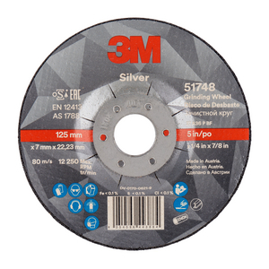 DISCO DA SBAVO SILVER T27 / P.N. 51748 125 X 7 X 22,23 MM 7100141086