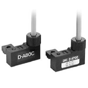 A73C/A80C, Reed Switch, Rail Mounting, Connector