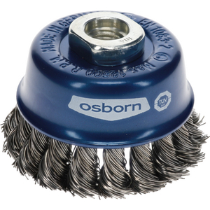BROSSE COUPE D.65MM M14X2 ACIER TORSADE 0,5MM (T=20MM)