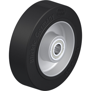 263459-RUOTA PER ALTE PORTATE CON ANELLO IN GOMMA ELASTICA BLICKLE EASYROLL, NUCLEO IN ALLUMINIO ALEV 125/15K