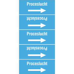 BRADY LEIDINGMERKER 85X175 PROCESLUCHT