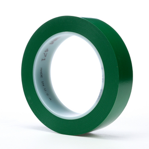 RUBAN ADHESIF VINYLE VERT 471 33 M X 12 MM UC72