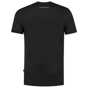 TRICORP T-SHIRT ACCENT 102703 ZWART/GRIJS MT XS