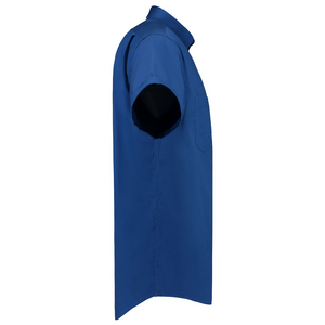TRICORP OVERHEMD KORTE MOUW BASIS 701003 ROYAL BLAUW MT L