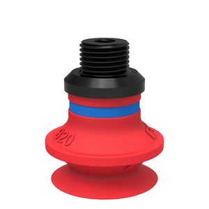 VENTOSA B20 SILICONE, G1/8 MASCHIO/M5 FEMMINA PA 0110336