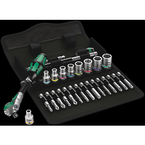 WER-05004019001 8100 SA 9 Zyklop Speed-Knarrensatz, 1/4"-Antrieb, zöllig