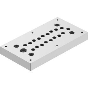 CPV14-VI-P8-1/8-C Pneumatic multiple connector plate