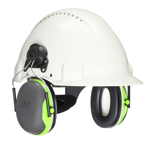 KAPSELGEHÖRSCHUTZ X4P3E, NEONGB SNR 32 PP30410004, Helmbefestigung