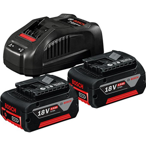 01752655, 8110201215, 1600A00B8J Akku-Starter Set 2x 18,0 V 5,0 Ah Ladegerät GAL1880CV