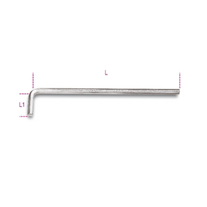 000960321-CHIAVE MASCHIO ESAG PIEG LUNGA LC 2,5 96LC 2,5