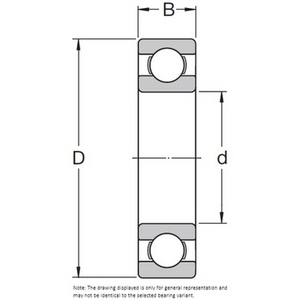 FAG 61820 KOGELLAGER EENRIJIG