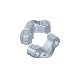 SEMIFLANGIA TAGLIATA 11/4 SAE3000 L10,75 AFS304L1075