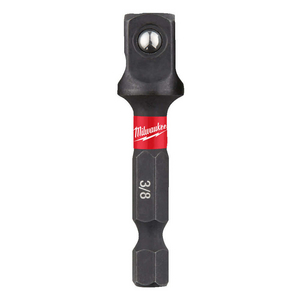 MILWAUKEE DOPADAPTER SHOCKWAVE 1/4HEX - 3/8 AANDRIJFVIERKANT