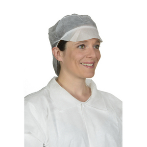BERRETTO BIANCO CON RETINA CF.50 PZ. 861515