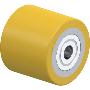 GALET POLYU 570KG D. 85MM 75MM MOYEU BILLE BAND.POLYU