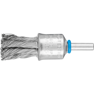 PFERD Shank mounted end brush, knotted POS PBG 1919/6 INOX 0,35