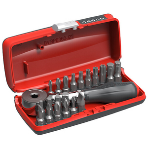 1/4 BITS AND R.PE360 BIT ROTATOR HANDLE R.PE360J22PB