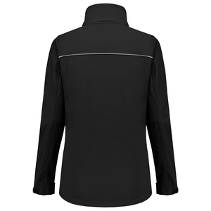 TRICORP SOFTSHELL DAMES LUXE 402009 ZWART MT XXL