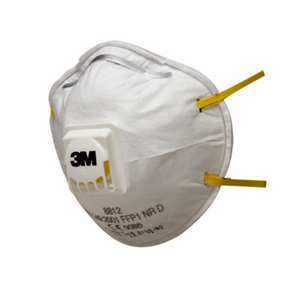 MASQUE ANTI POUSSIERE FFP1 8812 AVEC SOUPAPE CONFORT (UE10)