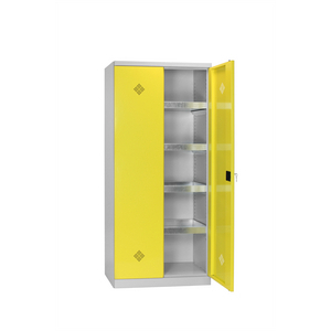ARMOIRE HTE DE SURETE G/J-4 BAC RET GALV-90X44X198-CLE 2PTS
