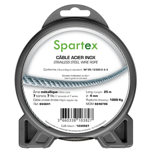 CAVO FILETTATO IN ACCIAIO 854841