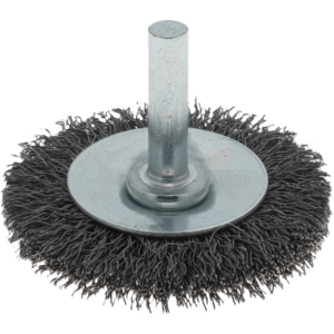 BROSSE CIRCU./TIGE ECO D.50 EP.7 ACIER ONDULE 0,3 MM (T=10 MM)