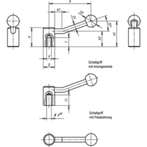K0176.120 Schaltgriff Gr.4