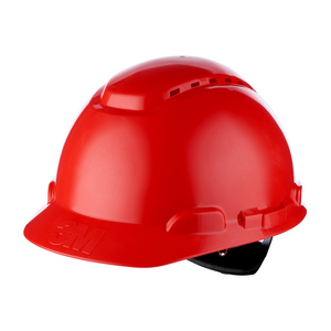 H700N-RD ELMETTO VENTILATO BARDATURA IN PLASTICA CON CRICCHETTO ROSSO 7000104212