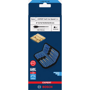 BOSCH SELF CUT SPEED 13,16,19,20,22,25 6D SET 2608902109
