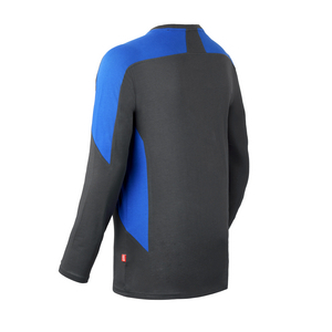 HAVEP T-SHIRT LM BASELAYER 10073 CHARC/KOR.BLAUW MT XXL