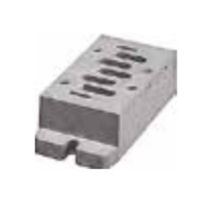ISO 2 SUBBASE SIDE ENTRY G3/8 PL2-3/8-70