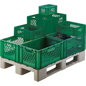 3210021430 Stapeltransportkasten 400x300x320 mm gn WB d