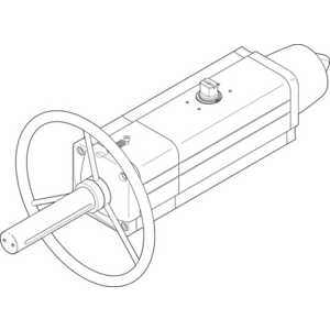 DAPS-0180-090-RS2-F0710-MW Semi-rotary drive