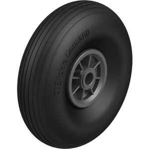 ROUE 180KG D.300MM 100MM PNEUM JANTE POLYP MOYEU LISSE