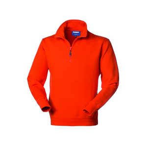 FELPA ZIP 1/3 PERTH ARANCIONE HH181-09 # XXL