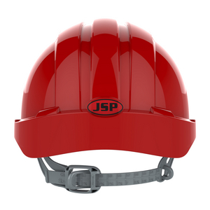 CASCO DI SICUREZZA EVO 2-CRICCHETTO ANTISCIVOLO-VENTILATO ROSSO AJF030-000-600
