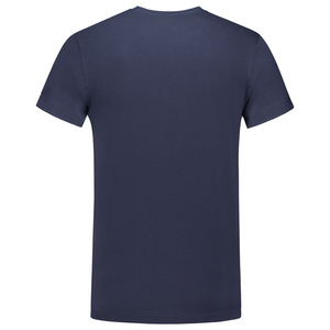 TRICORP T-SHIRT V HALS FIT 101005 INKT BLAUW MT M