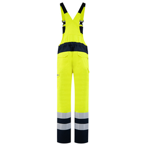 TRICORP AMK. OVERALL MULTINORM 753011 FLUO GE/INKT BL MT 46