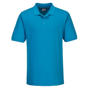 PORTWEST POLOSHIRT NAPLES B210 AQUA MT 3XL