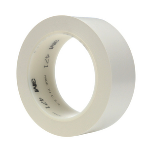 RUBAN ADHESIF VINYLE 471 BLANC 38,1MMX33 M (PAR 24)
