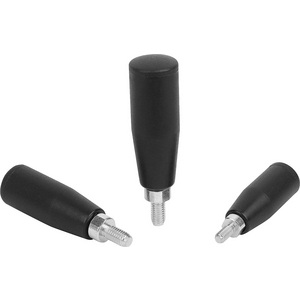 KIPP CILINDERGREEP DRAAIBAAR M8X15 L1=77