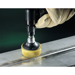 80 DISCHI A TAZZA A FILO ABRASIVO ATTACCO ROLOC RD-ZB DIAMETRO 75MM GIALLO 7100138307