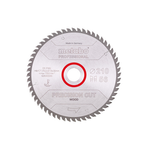 METABO CIRKELZAAGBLAD HW/CT 210X30, 56 WZ 628040000