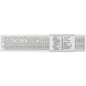 9444810001 DIN-Gewindeschieber 260x50mm FORMAT