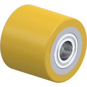 GALET POLYU 570KG D. 85MM 75MM MOYEU BILLE BAND.POLYU