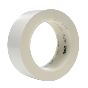 RUBAN ADHESIF VINYLE 471 BLANC 38,1MMX33 M (PAR 24)