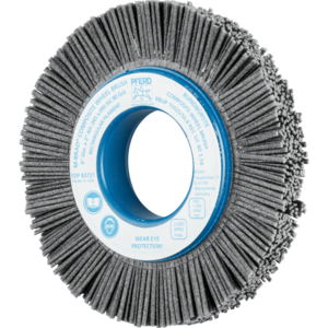 PFERD Composite wheel brush, crimped RBUP 15025/50,8 REC SiC 80 1,14